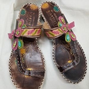 Santorini wedge sandal